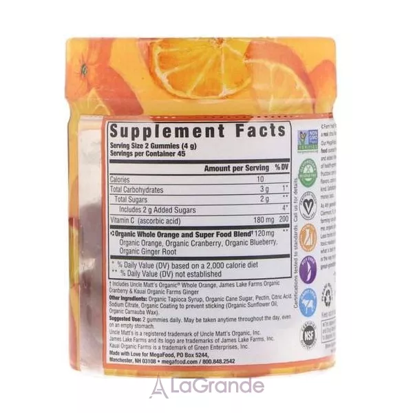 MegaFood C Defense Tangy Citrus ³���� C 