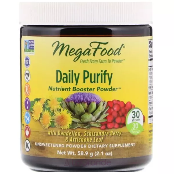 MegaFood Daily Purify Nutrient Booster Powder �������� ��� ������������ � �������� � �������