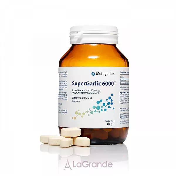 Metagenics SuperGarlic 6000 ����������� 6000 (������)