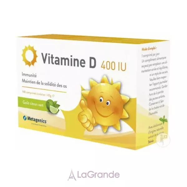Metagenics Vitamin D 400 IU ������� � 400 ��, �� ������ �����