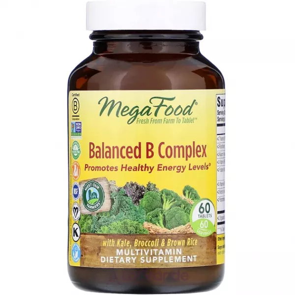 MegaFood DailyFoods Balanced B Complex ���������������� �������� ��������� � � ���������