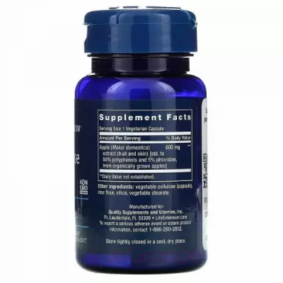 Life Extension AppleWise Polyphenol 600 mg   600 