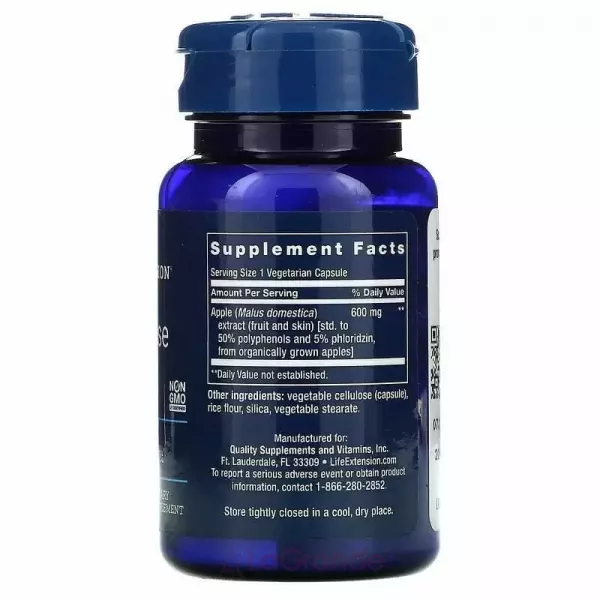 Life Extension AppleWise Polyphenol 600 mg ���������� �������� 600 ��