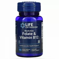 Life Extension Folate & Vitamin B12 �������� ������� � ������� B12