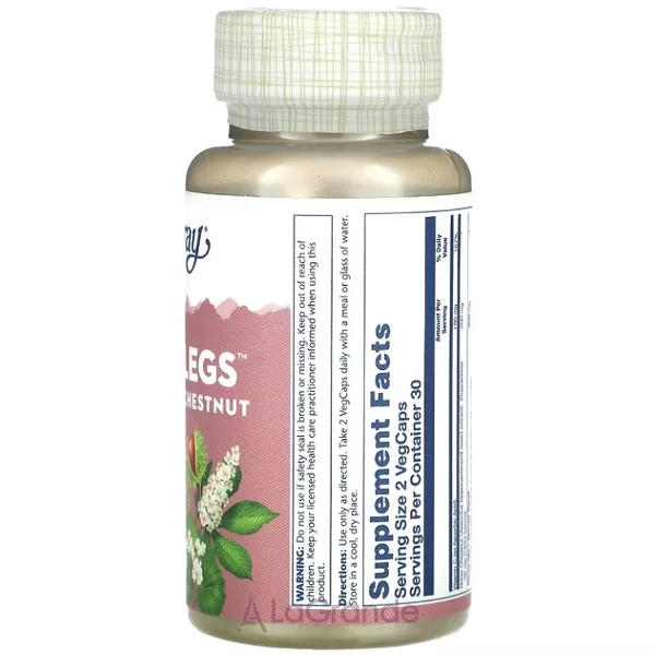 Solaray CircuLegs Circulation Support 200 mg �������� ��� ���������� ���������� ����