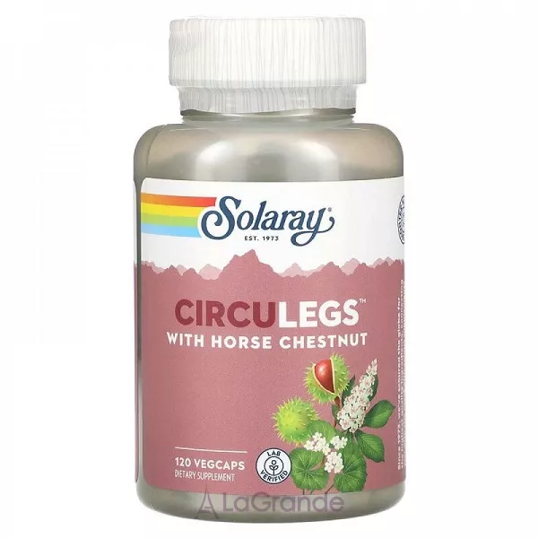 Solaray CircuLegs Circulation Support 200 mg �������� ��� ���������� ���������� ����
