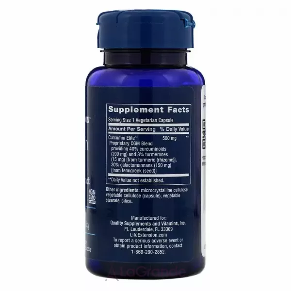 Life Extension Curcumin Elite Turmeric Extract ĳ������ ������� 
