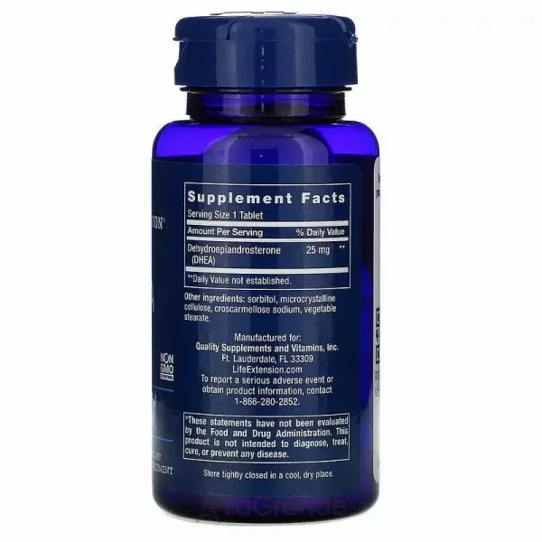 Life Extension DHEA 25 mg ���� 25 ��