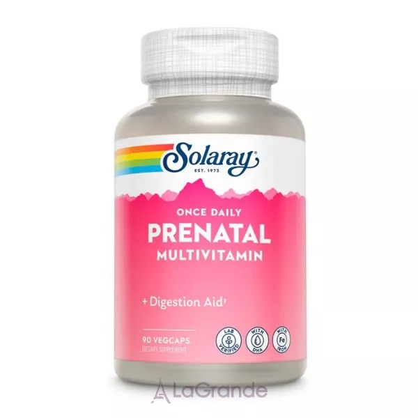Solaray Once Daily Prenatal Multivitamin ������������ ��������������