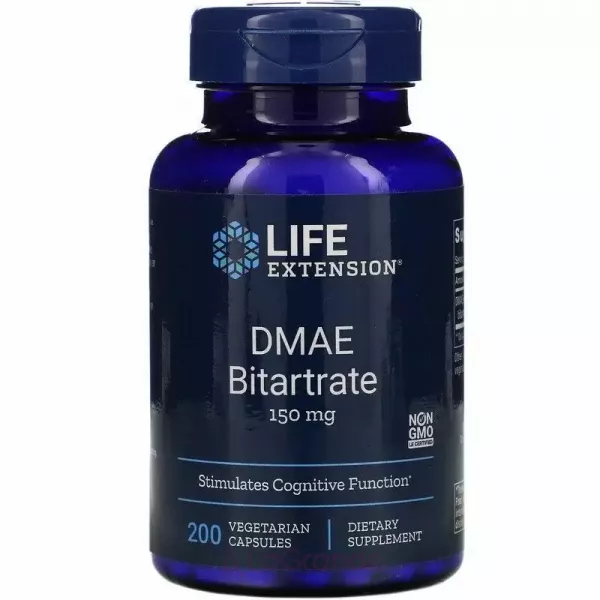 Life Extension DMAE Bitartrate 150 mg DMAE (������������������) 150 ��
