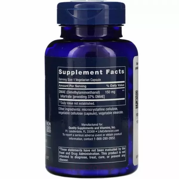 Life Extension DMAE Bitartrate 150 mg DMAE (������������������) 150 ��