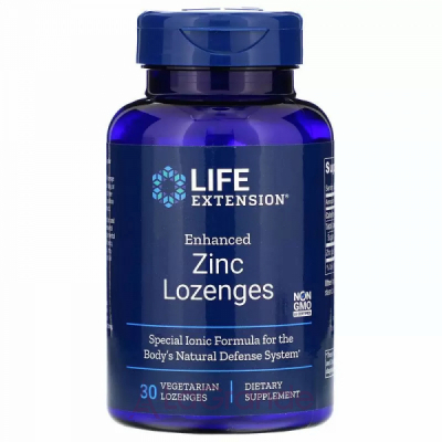 Life Extension Zinc Lozenges , 