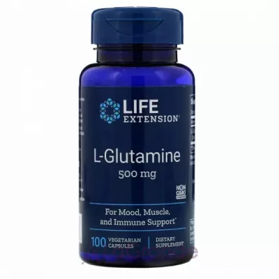 Life Extension L-Glutamine 500 mg - 500 