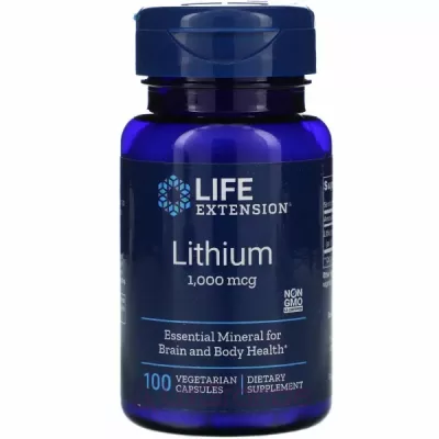 Life Extension Lithium 1000 mcg ˳ 1000 