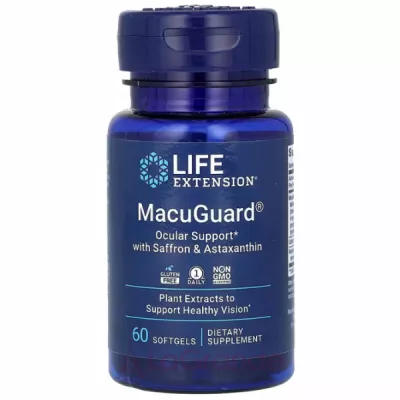 Life Extension MacuGuard Ocular Support with Saffron & Astaxanthin ' :     