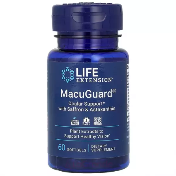 Life Extension MacuGuard Ocular Support with Saffron & Astaxanthin �������� ����: �������� � �������� � �������������