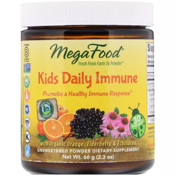 MegaFood Kids Daily Immune Unsweetened ������ �������� ��� ����, ������������� � �������