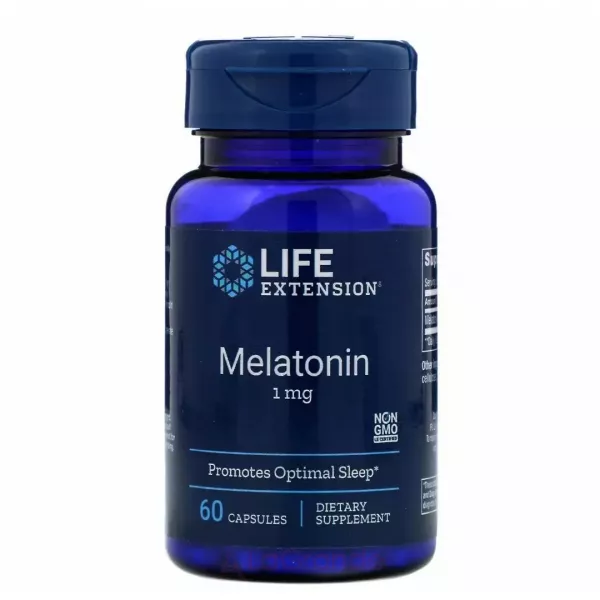 Life Extension Melatonin 1 mg ��������� 1 ��