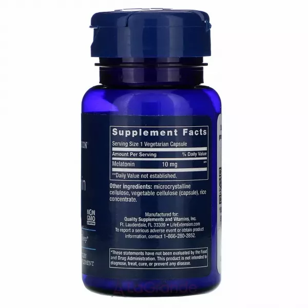 Life Extension Melatonin 10 mg ��������� 10 ��