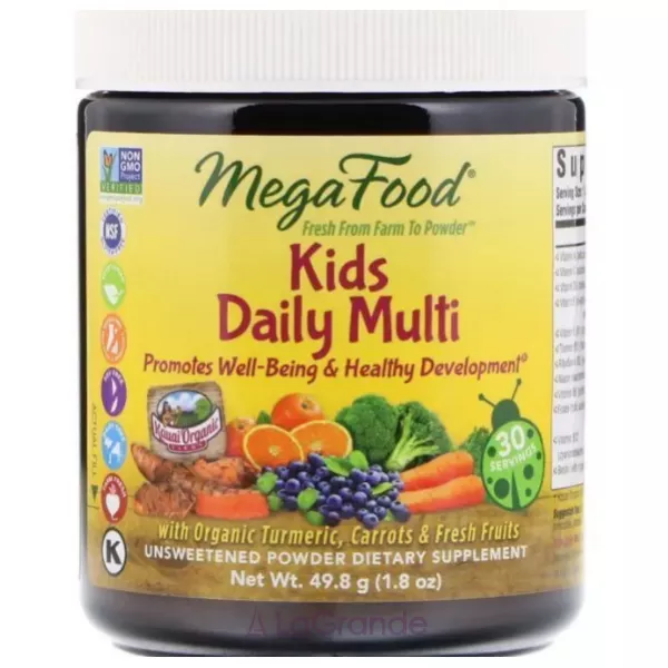 MegaFood Kids Daily Multi Powder Unsweetened �������������� ��� �����  ��������� � �������
