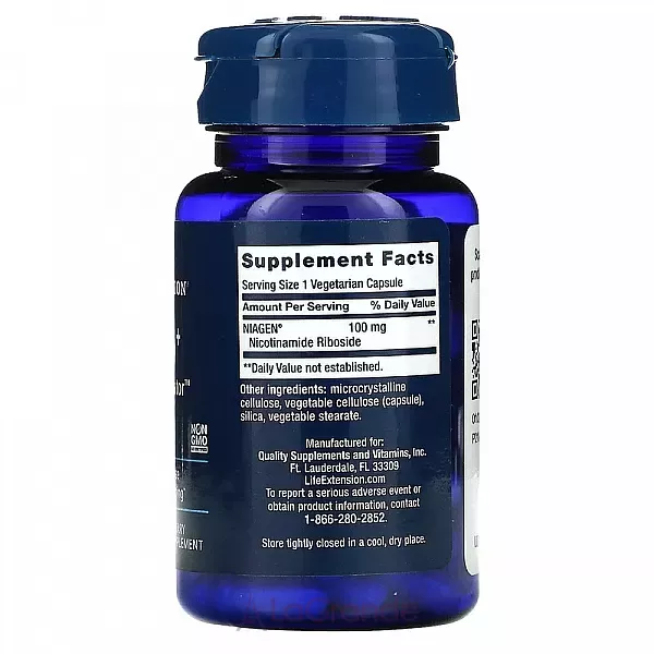 Life Extension NAD+ Cell Regenerator 100 mg ����������� ������� 100 ��