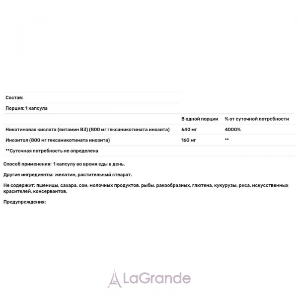 Life Extension No Flush Niacin 640 mg ͳ���� (³���� �3) 640 ��