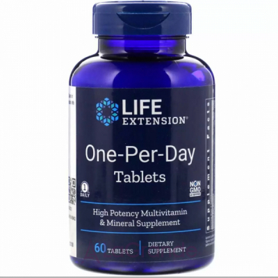 Life Extension One-Per-Day Tablets  