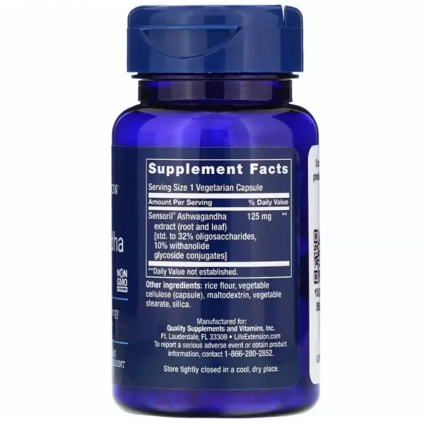 Life Extension Optimized Ashwagandha Extract ���������������� �������� ���������