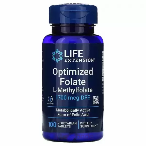 Life Extension Optimized Folate 1700 mcg ����� ������������ 1700 ���