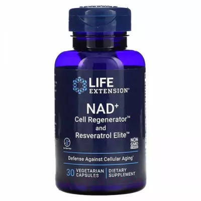 Life Extension NAD+ Cell Regenerator and Resveratrol    