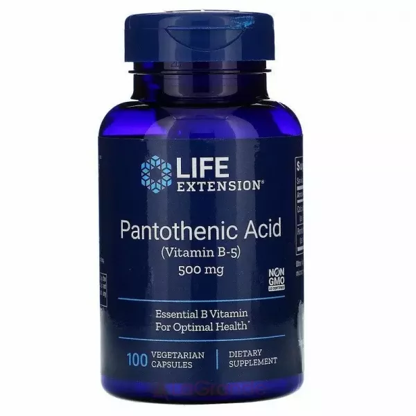 Life Extension Pantothenic Acid 500 mg ����������� ������� (����� �-5) 500 ��