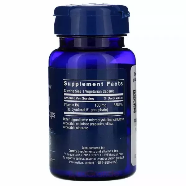 Life Extension Pyridoxal 5'-Phosphate 100 mg ������� �-6, ����������� 5'-������ 100 ��