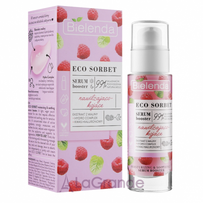 Bielenda Eco Sorbet Moisturizing & Soothing Serum Booster -     