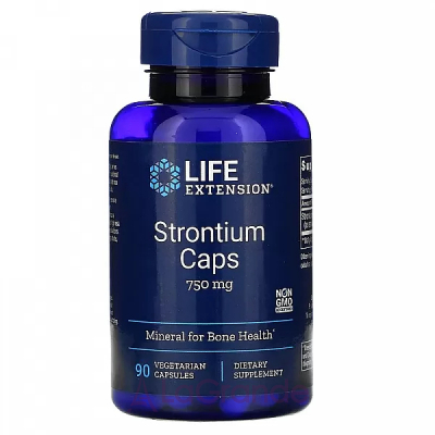 Life Extension Strontium Caps 750 mg     750 