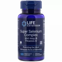 Life Extension Super Selenium Complex 200 mcg & Vitamin E ����� � ��������� �, ��������