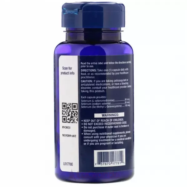 Life Extension Super Selenium Complex 200 mcg & Vitamin E ����� � ������� E, ��������
