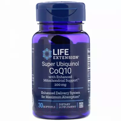 Life Extension Super Ubiquinol CoQ10  Q10  200 