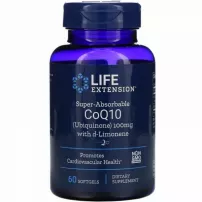 Life Extension Super-Absorbable CoQ10 Ubiquinone with d-Limonene ����������������� ������� Q10 100 ��