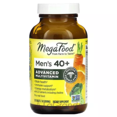 MegaFood Men's 40+ Advanced Multivitamin ³   40+  