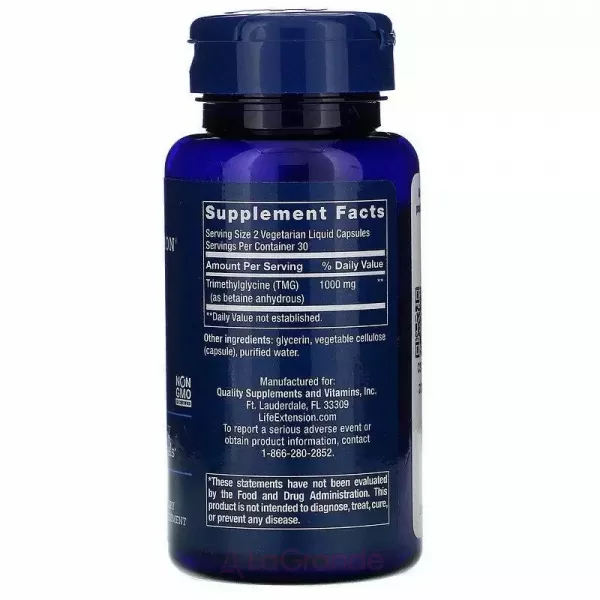 Life Extension TMG 500 mg �������������� 500 ��
