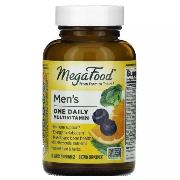 MegaFood Men's One Daily Iron Free �������� ��� ������ ��� ������ 1 � ���� � ���������