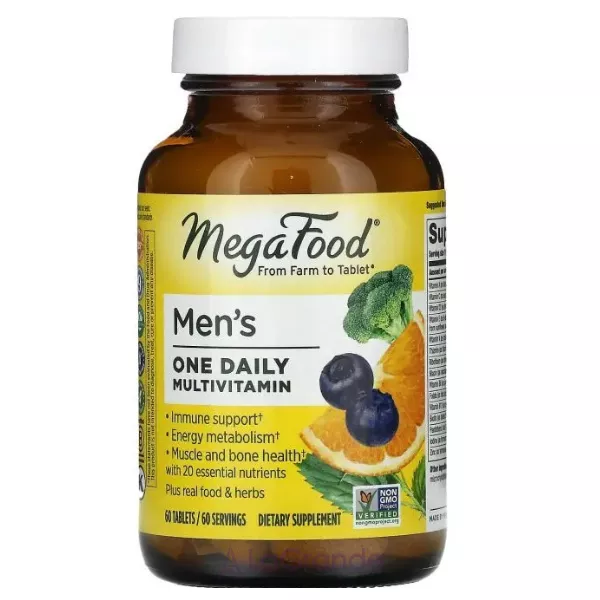 MegaFood Men's One Daily Iron Free �������� ��� ������ ��� ������ 1 � ���� � ���������