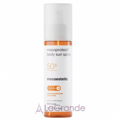 Mesoestetic Mesoprotech Body Sun Spray SPF50+     SPF50+