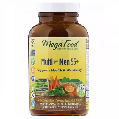 MegaFood Multi for Men 55+ ³   55+  