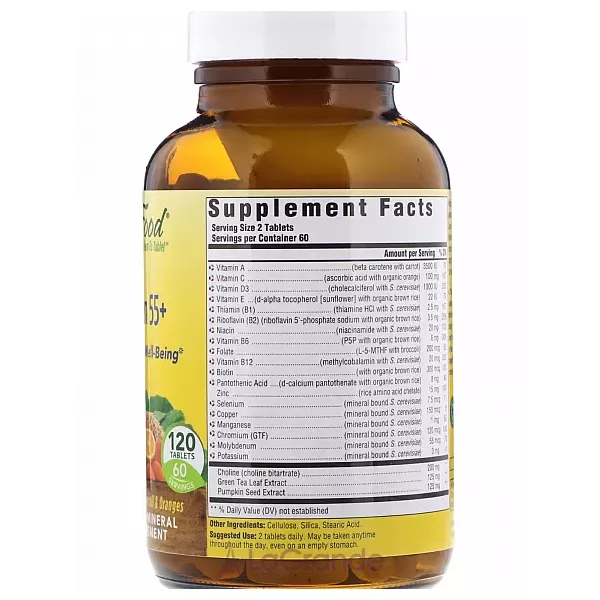 MegaFood Multi for Men 55+ �������� ��� ������  55+ � ���������