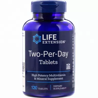 Life Extension Two-Per-Day Tablets 