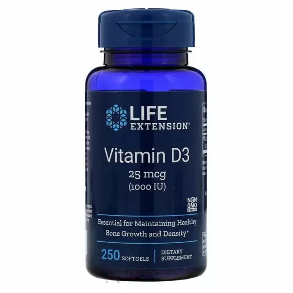 Life Extension Vitamin D3 1000 IU ������� �3 1000 ��