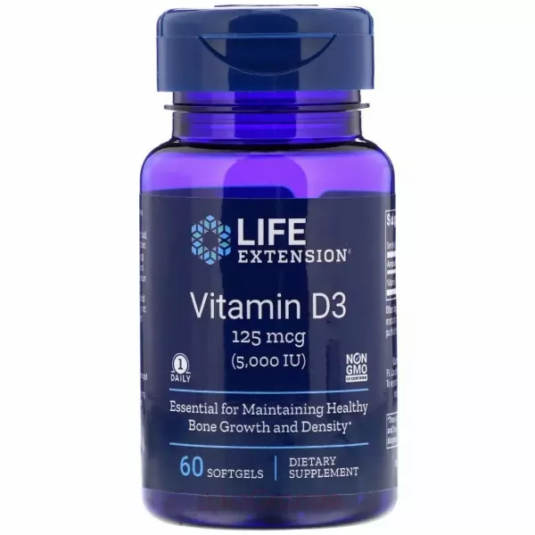 Life Extension Vitamin D3 5000 IU ³���� D3 5000 ��