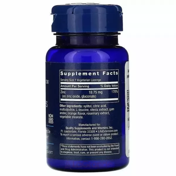 Life Extension Zinc Lozenges ����, ��������� � ������ ���������