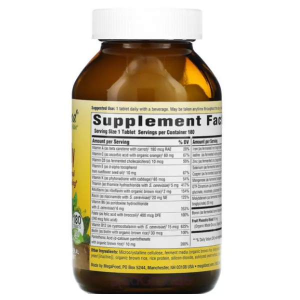 MegaFood One Daily Multivitamin & Mineral �������������� � ���������